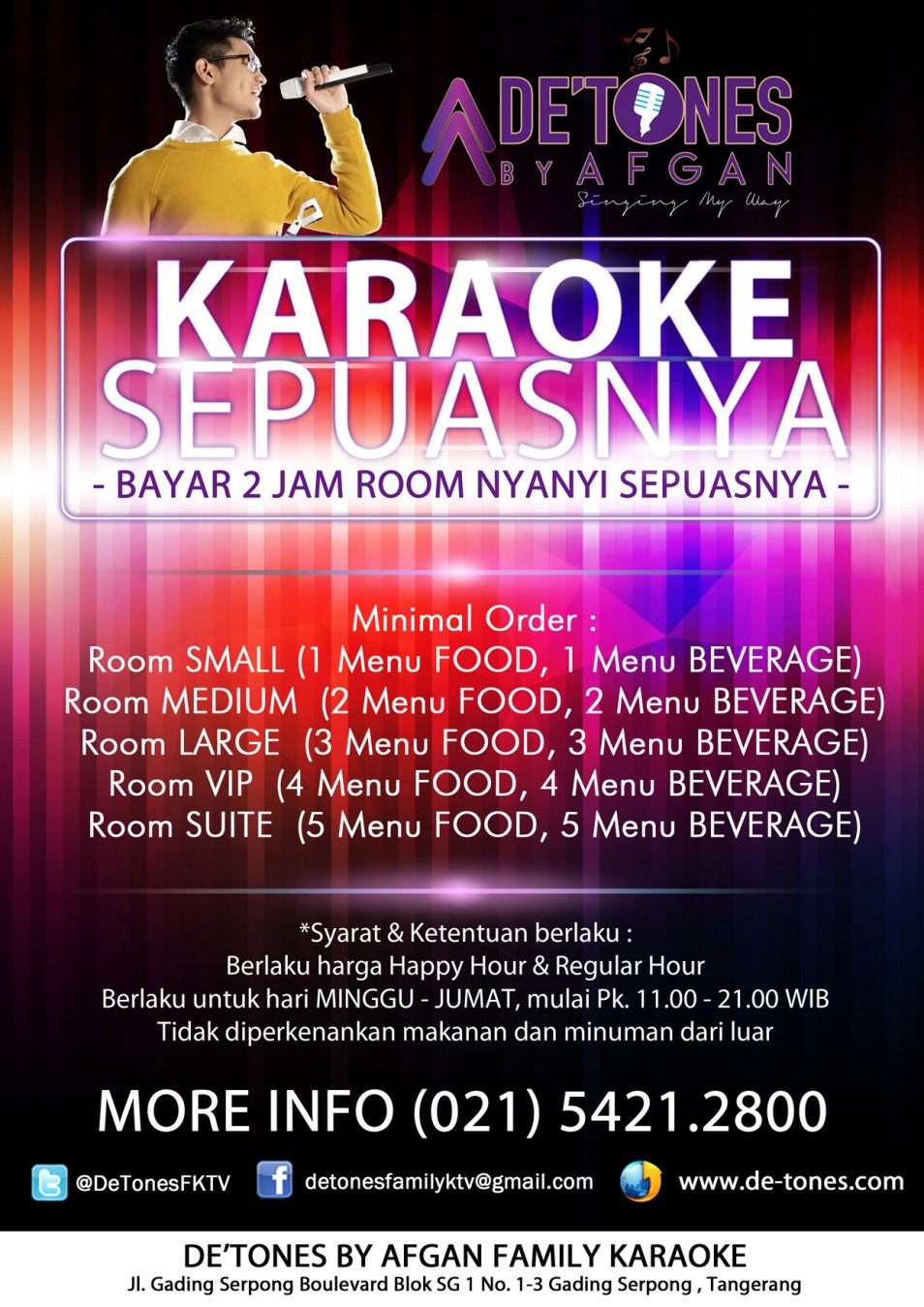 PROMO KARAOKE SEPUASNYA