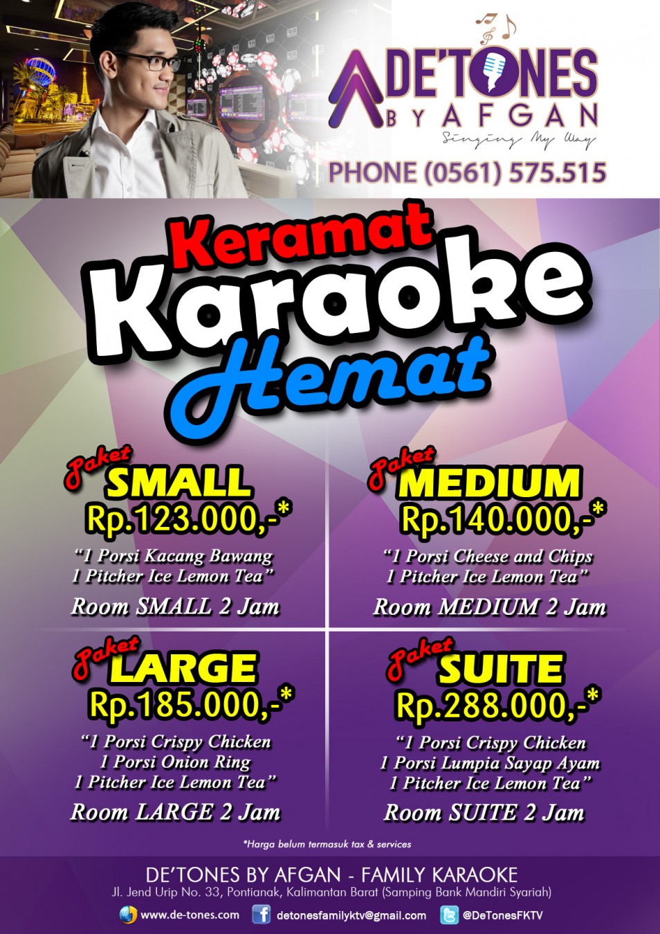 Paket “Keramat” Karaoke Hemat – Pontianak