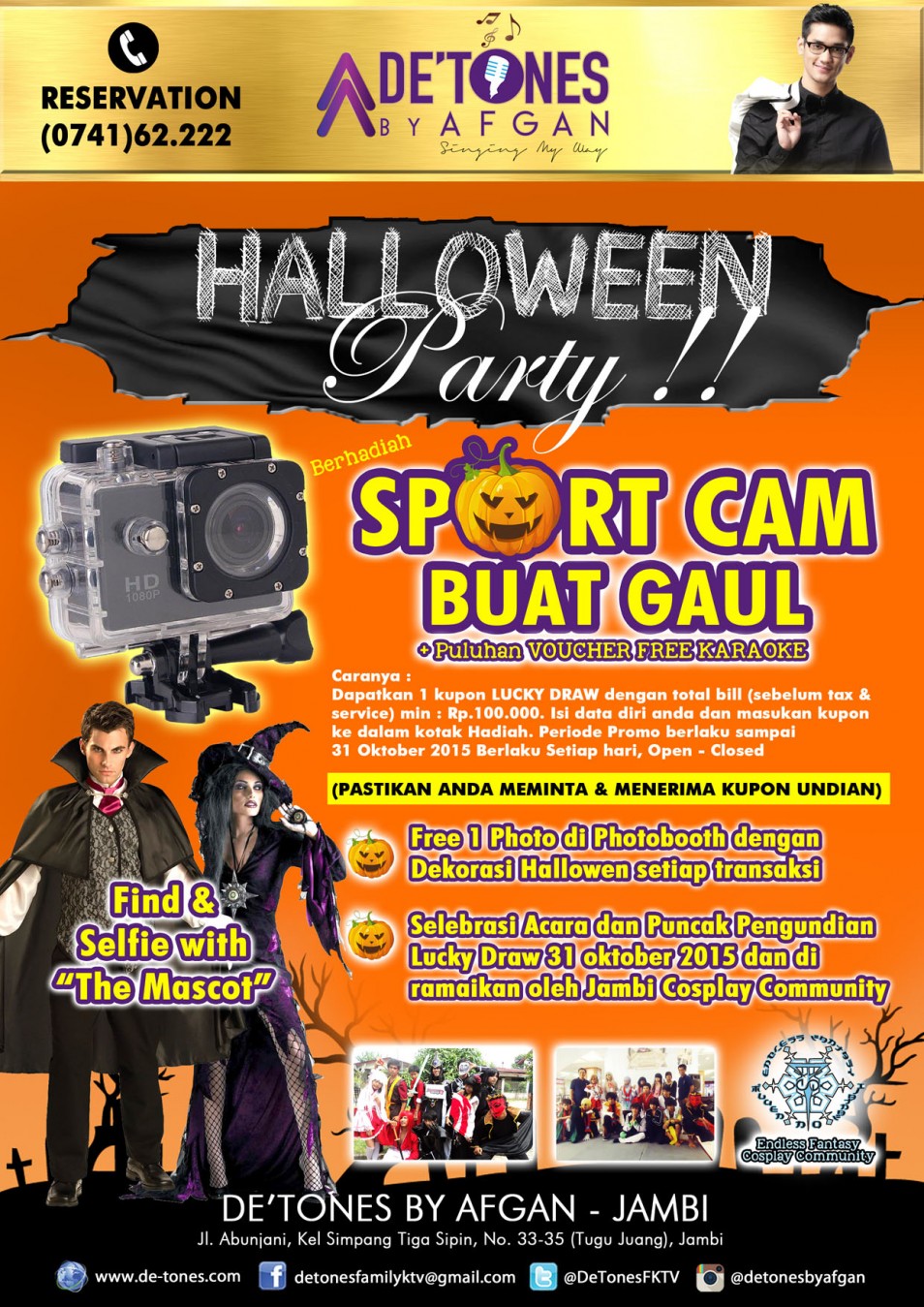 HALLOWEEN PARY at JAMBI