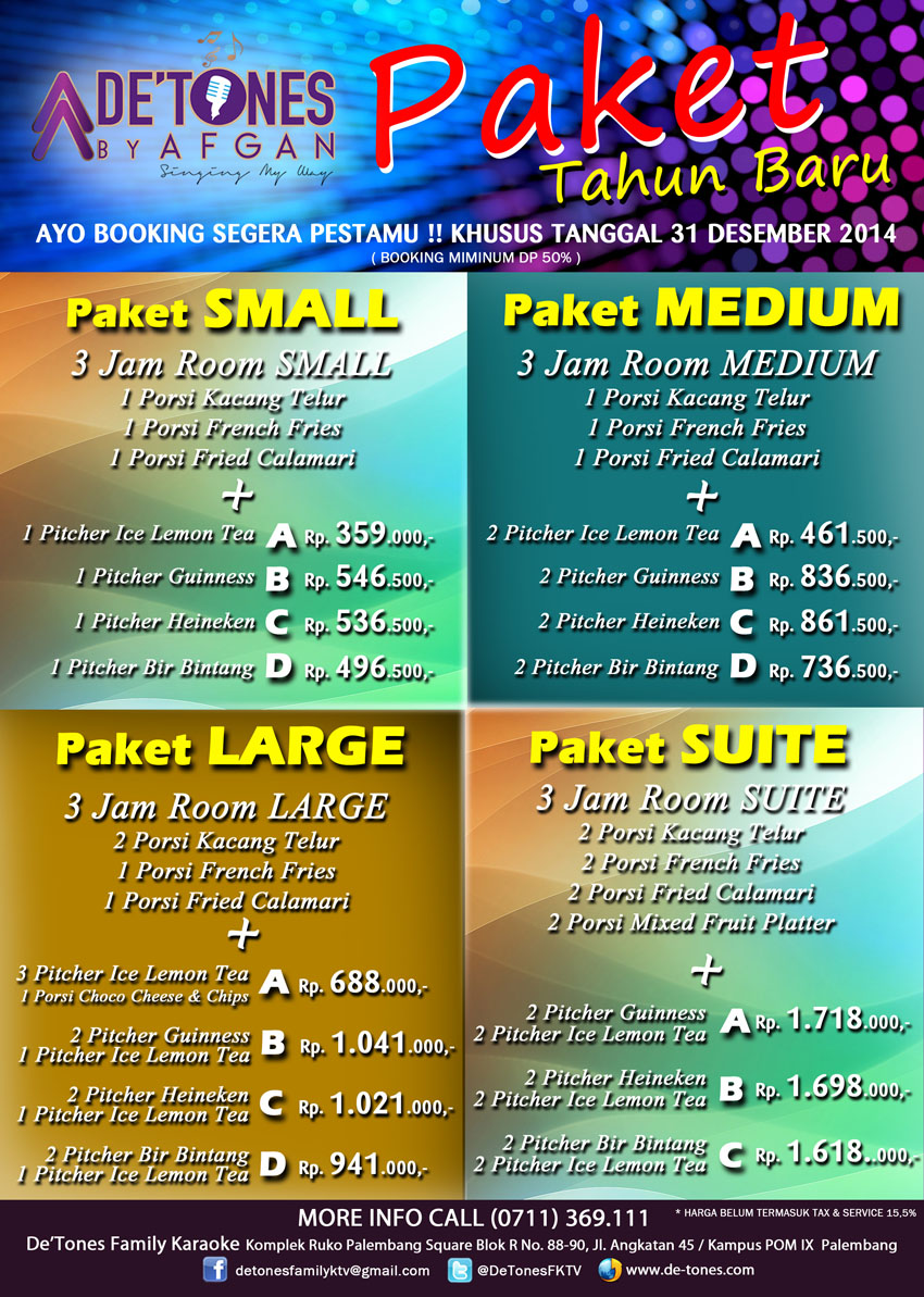 Promo Paket “New Year 2014″